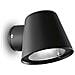 Lampada Da Parete Gas Ap1 Nero Max 1 X 35w Gu10 - 240v - Foto miniatura 5