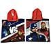 Poncho Avengers Capitan America Marvel Mare Asciugamano Accappatoio Cotone Cm. 100x50 - Ca09051vs-ironman - Foto miniatura 1
