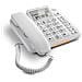 DL380 Telefono Fisso a Filo con Tasti Grandi e Vivavoce Colore Bianco - Foto miniatura 2