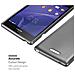 Custodia Compatibile Con Sony Xperia T3 In Grigio Metallico - Coperchio Protettivo In Silicone Tpu Flessibile - Foto miniatura 2