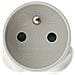 Zenitech 240096 - Adattatore Per Spina Elettrica, Colori: Bianco - Foto miniatura 3