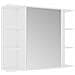 Armadio da Bagno Bianco 80x20,5x64 cm in Legno Multistrato - Foto miniatura 2