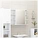 Armadio da Bagno Bianco 80x20,5x64 cm in Legno Multistrato - Foto miniatura 1