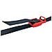 2 Cambuckle Cinghie Caricare La Cinghia Bike Rack Surf Consiglio Moto Auto Kayak E Veicoli Strumenti Regolabili E Heavy-duty Belt Cavi Strapping Merci Automotive Allacciatura Fibbie 3m Red - Foto miniatura 2