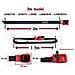 2 Cambuckle Cinghie Caricare La Cinghia Bike Rack Surf Consiglio Moto Auto Kayak E Veicoli Strumenti Regolabili E Heavy-duty Belt Cavi Strapping Merci Automotive Allacciatura Fibbie 3m Red - Foto miniatura 3