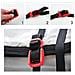 2 Cambuckle Cinghie Caricare La Cinghia Bike Rack Surf Consiglio Moto Auto Kayak E Veicoli Strumenti Regolabili E Heavy-duty Belt Cavi Strapping Merci Automotive Allacciatura Fibbie 3m Red - Foto miniatura 4