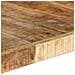 Tavolo Da Pranzo 140x140x75 Cm In Legno Di Mango Grezzo - Foto miniatura 5