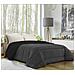 Trapunta Invernale, Calda E Morbida Da 350 Gr / mq - Grigio Scuro / nero - Singolo - Foto miniatura 1