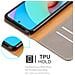 Custodia Compatibile Con Xiaomi Redmi 10 / Redmi Note 11 4g In Marrone Cappuccino - Coperchio Protettiva Con Chiusura Magnetica, Funzione Stand E Tasca Per Le Carte - Foto miniatura 5