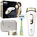Epilatore Silk-Expert Pro 5 PL5014 IPL a Luce Pulsata Colore Bianco / Oro - Foto miniatura 3