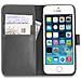 Custodia Originale Flip Folio Book Case Apple Iphone 5c Black - Foto miniatura 3