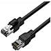 Lvn605sout Cavo Di Rete Nero 5 M Cat6a S /ftp (s-stp) - Foto miniatura 1