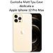 Custodia Tpu Silicone Cover Case Per Apple Iphone 12 Pro Max Black - Foto miniatura 2