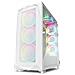 Case REV300 Tower ATX EATX micro ATX Mini-ITX 3 Porte USB 3.2 Colore Bianco (Finestrato) - Foto miniatura 1