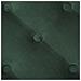 Pouf Tampa Velluto Verde Scuro - Foto miniatura 3