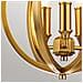 Lampadario Classico Corinne Acciaio Ottone Brunito 3 Luci E14 D28,6cm - Foto miniatura 3