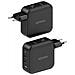 ASCH-140W3P031-BK Caricabatterie per dispositivi mobili Universale Nero AC Ricarica rapida Interno - Foto miniatura 3
