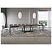 Tavolo allungabile 90x200/460 cm Booster noce gambe antracite - Foto miniatura 4