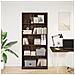 Libreria Rovere Marrone 80x24x176 Cm In Legno Multistrato - Foto miniatura 3