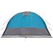 Tenda da Campeggio a Tunnel per 5 Persone Blu Impermeabile - Foto miniatura 9