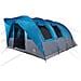 Tenda da Campeggio a Tunnel per 5 Persone Blu Impermeabile - Foto miniatura 4