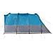 Tenda da Campeggio a Tunnel per 5 Persone Blu Impermeabile - Foto miniatura 8