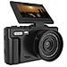Fotocamera Digitale Xplorer DV900 da 64 Mpxl Risoluzione 4k Schermo LCD IPS 3" Wi-Fi App Mobile Autonomia 90 Minuti Sensore CMOS Scheda Sd Fino a 128 GB Colore Nero - Foto miniatura 1