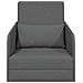 Divano Letto Pieghevole 2-in-1 Grigio Scuro 65x80x83 cm Tessuto - Foto miniatura 5