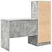 Scrivania con Storage Grigio Cemento Legno Ingegnerizzato - Foto miniatura 8