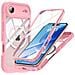 Custodia Rosa 9h In Vetro Temperato Antiurto Compatibile Con Iphone 17 Air Con Ricarica Magnetica Wireless - Foto miniatura 1