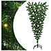 Albero di Natale artificiale preilluminato rovesciato con set di palline - Foto miniatura 1