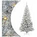 Albero di Natale con 300 LED con supporto Argento 210 cm PET - Foto miniatura 1