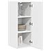 Pensile cucina 2 pcs Bianco 30 x 31 x 80 cm Legno multistrato - Foto miniatura 3