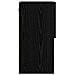 Mobiletti TV a parete 2 pcs Rovere Nero 30,5 x 30 x 60 cm - Foto miniatura 9