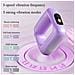 Anello Yoga Vibrante Massaggiante Con 5+3 Livelli Di Velocità - Rilassamento Muscolare E Brucia Grassi Purple - Foto miniatura 3