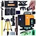Livella Laser 16 Linee Rot16l - Autolivellante, 3 Modalità, Ip54 | Set Con Treppiede, Asta, Occhiali, Piastra | Professionale E Versatile - Foto miniatura 1