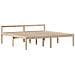Letto per Anziani con Testiera 200x200 cm Legno Massello Pino - Foto miniatura 7