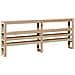 Letto per Anziani con Testiera 200x200 cm Legno Massello Pino - Foto miniatura 8