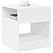 Tavolino 2 pcs Bianco 40,5 x 40 x 45 cm Legno multistrato - Foto miniatura 3