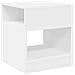 Tavolino 2 pcs Bianco 40,5 x 40 x 45 cm Legno multistrato - Foto miniatura 5
