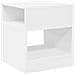 Tavolino 2 pcs Bianco 40,5 x 40 x 45 cm Legno multistrato - Foto miniatura 8