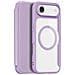 Cover con Tapa per iPhone Air - Pelle /PU, Viola, MagSafe - Foto miniatura 1