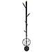 Appendiabiti E Portaombrelli Glam Black In Ferro Nero E Gold - H 176 Cm - Foto miniatura 6