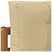 Set divani 6 pcs Naturale e Beige Legno di Acacia Massello - Foto miniatura 6