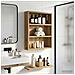 Armadio da bagno a muro Rovere Artigianale 40 x 10 x 50 cm - Foto miniatura 5