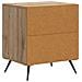 Armadio da Notte 2 pcs Rovere Artigianale 43 x 34,5 x 50 cm - Foto miniatura 7