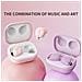 Auricolari TWS Wireless - Beige - Foto miniatura 2