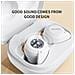 Auricolari TWS Wireless - Beige - Foto miniatura 4