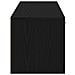 Mobile TV Rovere Nero 120x34x37 cm in Legno Multistrato - Foto miniatura 7