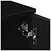 Mobile TV Rovere Nero 120x34x37 cm in Legno Multistrato - Foto miniatura 9